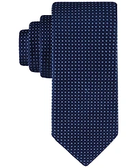 Calvin Klein Men's Sabrina Micro-Grid Tie