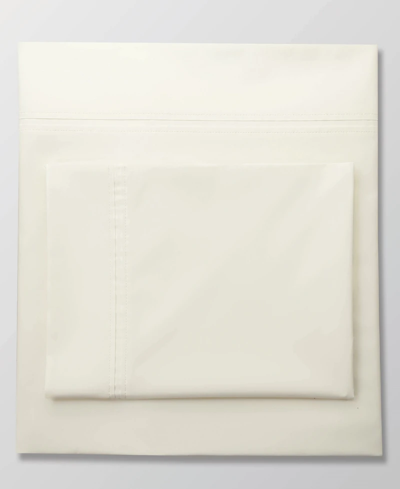 Tribeca Living 350 Thread Count Cotton Percale Extra Deep Pocket Sheet Set