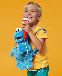 Singing Machine Plush Toy Karaoke Backpack with Microphone, Speaker, Songs Sound Effects