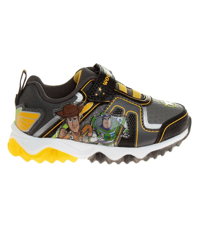 Disney Pixar Toddler Boys Toy Story Hook and Loop Sneakers
