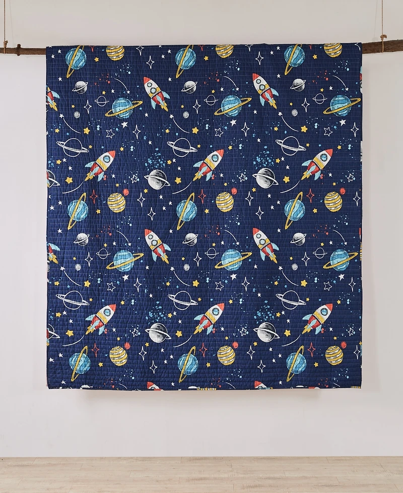 Levtex Kids Galaxy Reversible 3-Pc. Quilts Set, Full/Queen