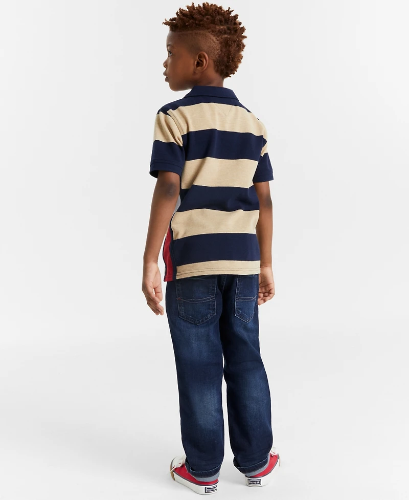 Toddler and Little Boys Kent Regular-Fit Stretch Jeans