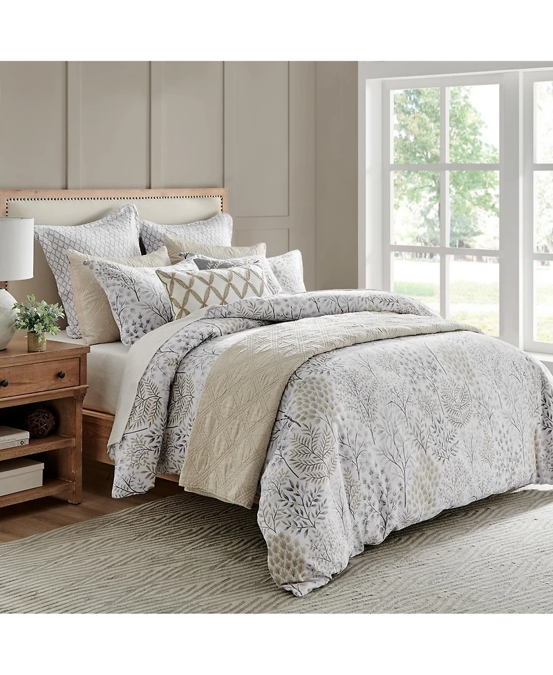 Levtex English Forest Reversible 3-Pc. Duvet Cover Set, King/California King