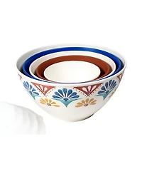 Rio Medallion Mixing Bowls with Lids, Set of 5