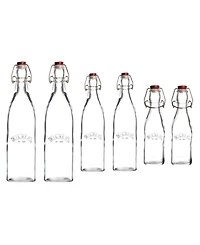 Kilner Square Clip Top Bottle Set