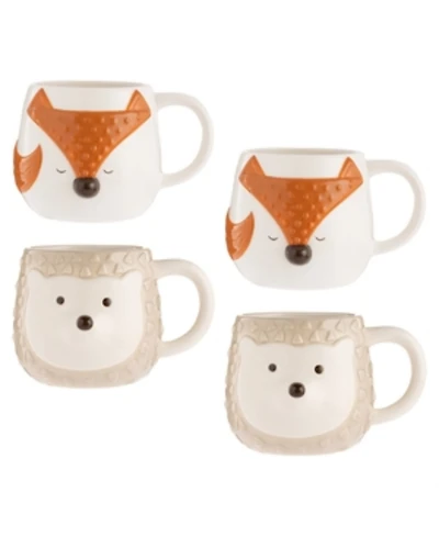 Price & Kensington Woodland 4 Piece Mug Set