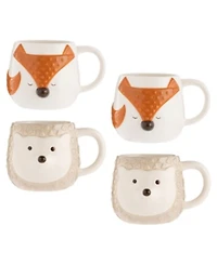 Price & Kensington Woodland 4 Piece Mug Set