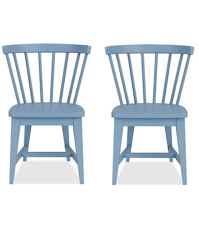 Catriona Pc. Wood Side Chair Set