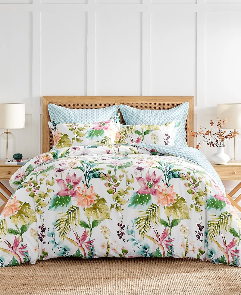 Levtex Malana Reversible 3-Pc. Duvet Cover Set, King/California King