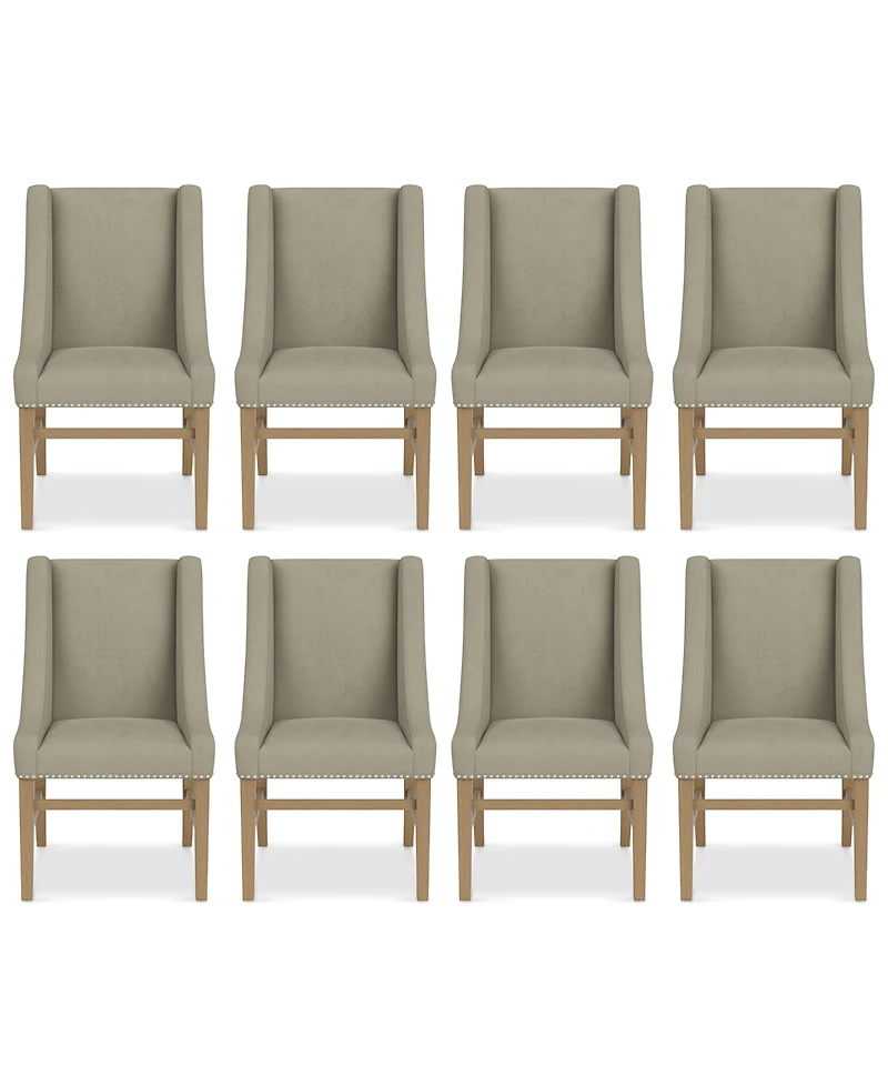 Eryk 8pc Host Chair Set