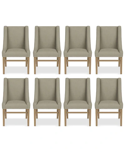 Eryk 8pc Host Chair Set