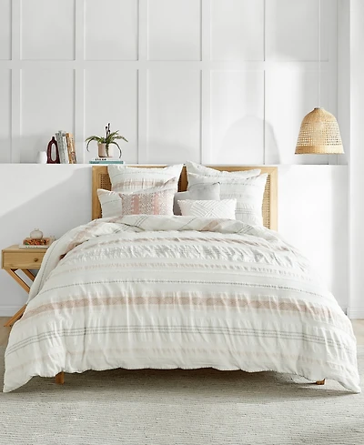 Levtex Pickford Tribal Stripe Textured 2-Pc. Comforter Set, Twin/Twin Xl