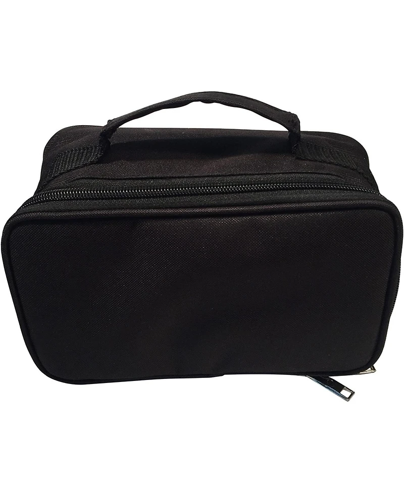 We Games Padded Chess Travel Bag for Clock or Pieces - Black, 9.5 inches