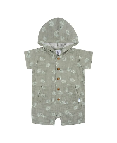 Gerber Baby Boys Hooded Romper