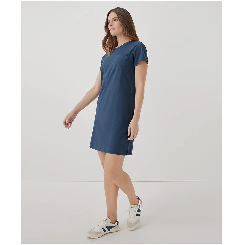 Pact Women's Organic Cotton Softspun Tee Dress