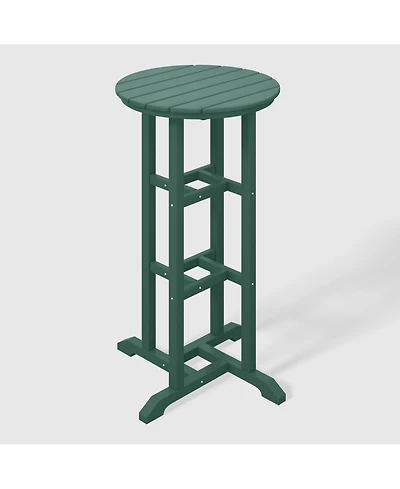 42" Counter Height Round Outdoor Patio Bistro Bar Table