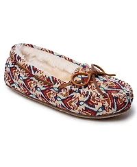 Minnetonka Women's Cally Patterned Slippers