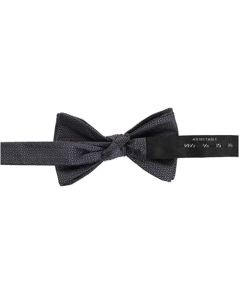 Trafalgar Men's The Monte Bello Interlocked Silk Bow Tie