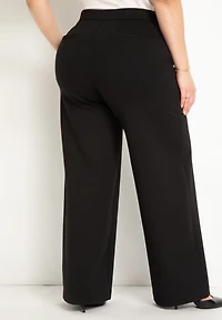 Eloquii Women's The Ultimate Stretch Wide Leg Pant