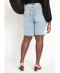 Eloquii Women's City Shorts