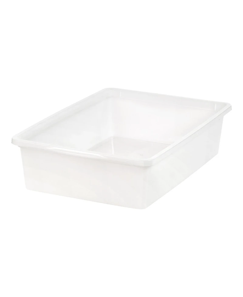 Iris Usa Large Open Top Cat Litter Tray, Sturdy Comfortable Easy to Clean