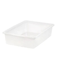 Iris Usa Large Open Top Cat Litter Tray, Sturdy Comfortable Easy to Clean