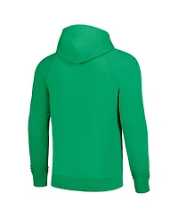 Homage Men's & Women's Green New York Jets Helmet Tri-Blend Pullover Hoodie
