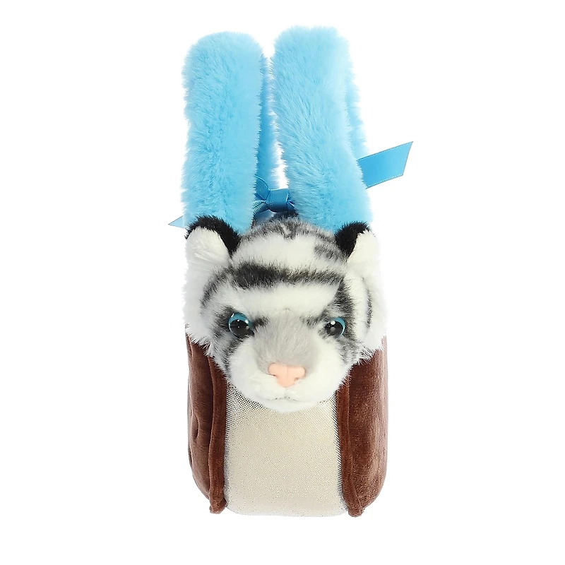 Aurora Small Ice Cream Sandwich Tiger Fancy Pals Fashionable Plush Toy 8"