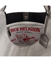 True Religion Horseshoe Denim Pocket Large Hobo