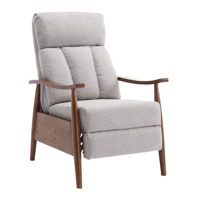 Streamdale Wood Frame Armchair, Modern Accent Chair Lounge Chair For Living Room