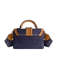 True Religion Mini Denim Satchel