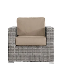 Simplie Fun Living Source International Fully Assembled Patio Chair With Cushions