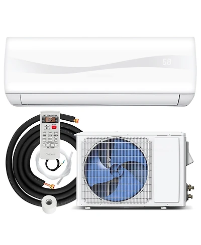 Sugift 9000 Btu 17 SEER2 208-230V Ductless Mini Split Air Conditioner and Heater