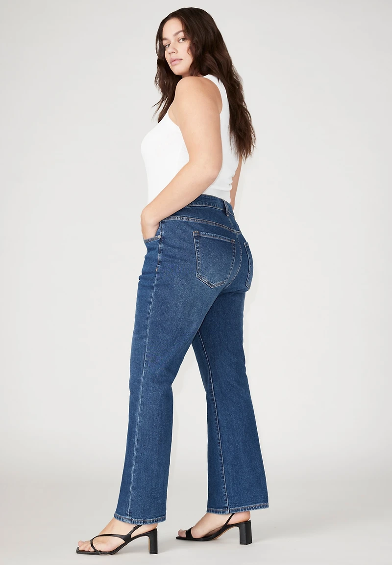 Eloquii Plus The Flare Leg Jean