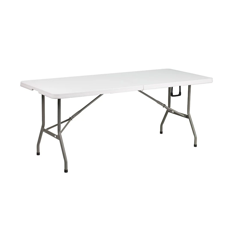 Outdoor Event/Tailgate Set With Pop Up Event Canopy With Carry Bag, Bi-Fold Table And 4 Folding Chairs