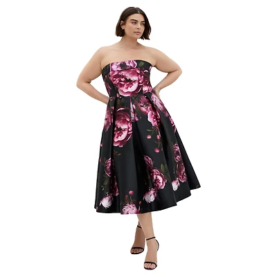 City Chic Plus Tiffany Bloom Dress