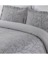 Arboreal 100% Cotton Duvet Cover Set, Full/Queen