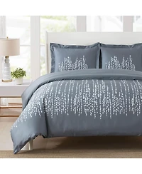Pearla 100% Cotton Duvet Cover Set, Twin/Twin Xl