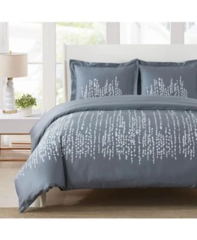 Egyptian Linens Pearla 100 Cotton Duvet Cover Set