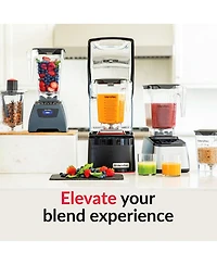 Blendtec Mini WildSide, Five Sided, Personalized Blender Jar Vented Latching Lid, Bpa-free, Clear, 46 oz