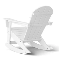 WestinTrends Outdoor Patio Porch Rocking Adirondack Chair (Set of 2)