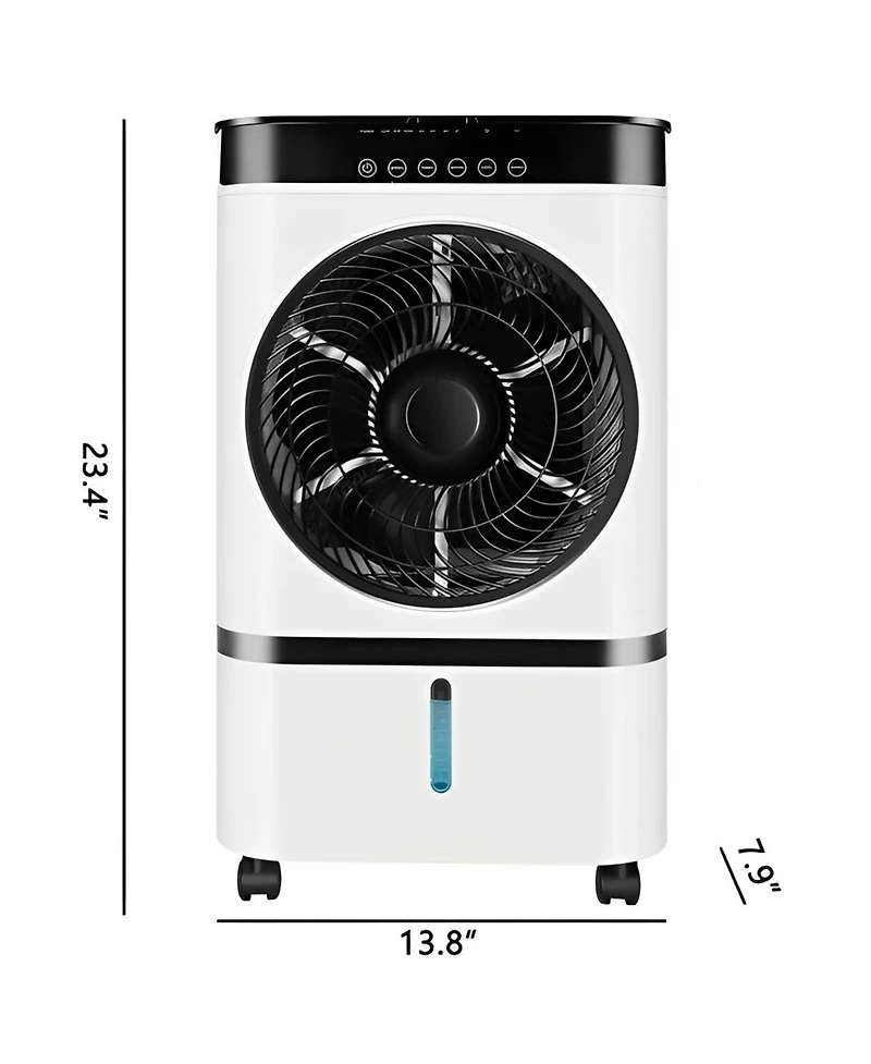 3-in-1 Air Cooler Portable Evaporative Air Cooler Fan & Humidifier with Remote Control