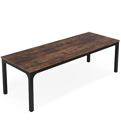 Tribesigns 78.7 Inches Extra Long Computer Desk, 2 Person Desk, Double Long Desk, Workstaion for Home Office