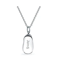 Bling Jewelry Baby Shoe Bootie Charm Pendant Necklace Gift New Mother Cz Sterling Silver
