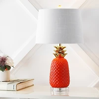 Jonathan Y Pineapple Ceramic Led Table Lamp