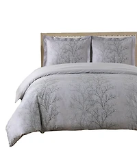 Egyptian Linens Arboreal 100% Cotton Duvet Cover Set, Twin/Twin Xl