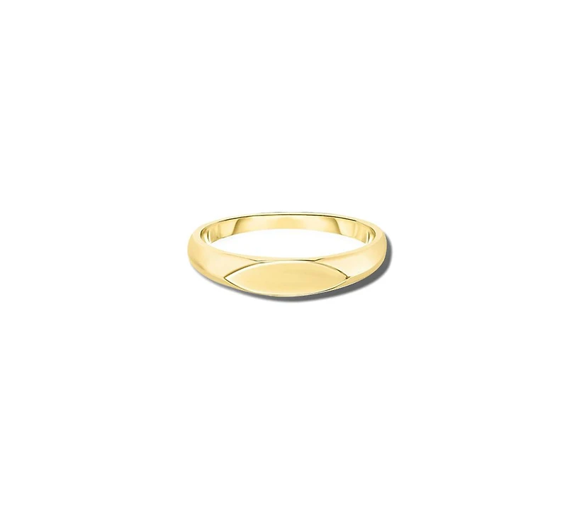 The Lovery Marquise Signet Ring 14K Gold