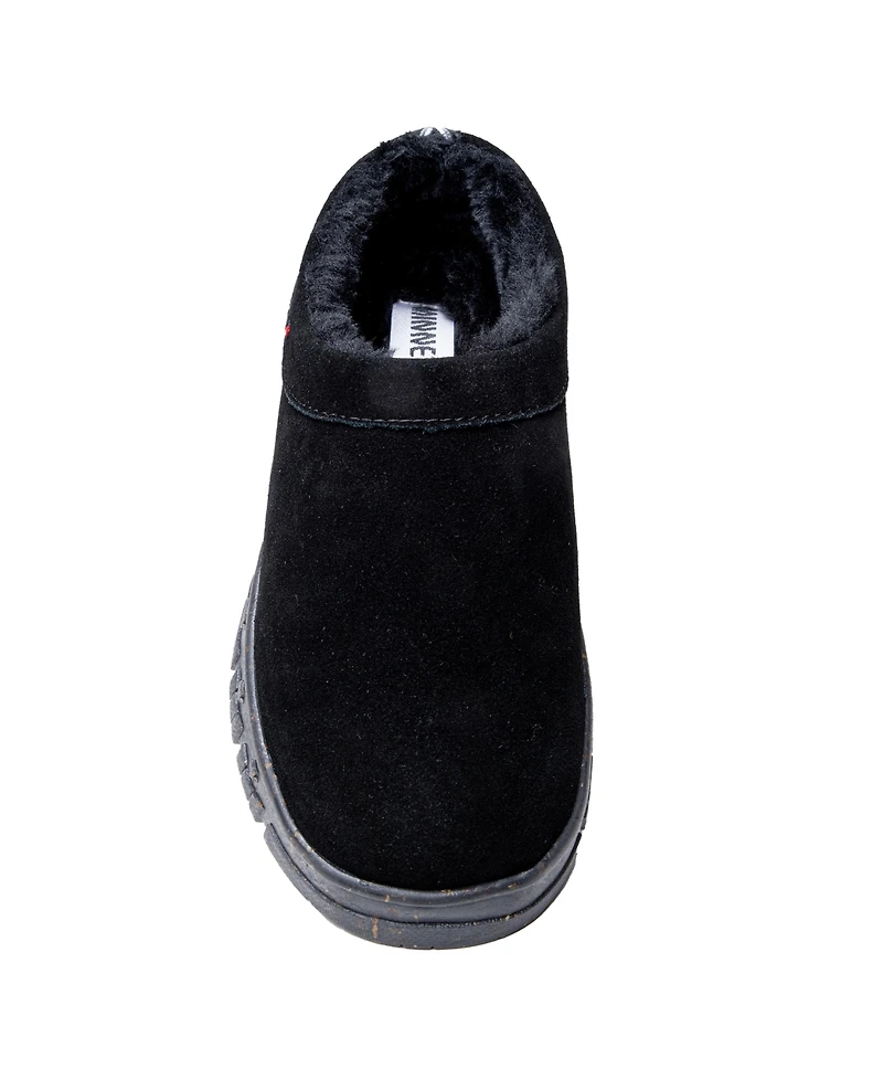 Minnetonka Women's Neva Suede Clog Slippers