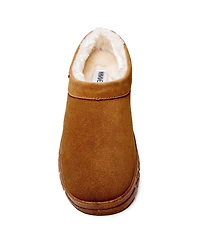 Minnetonka Women's Neva Suede Clog Slippers