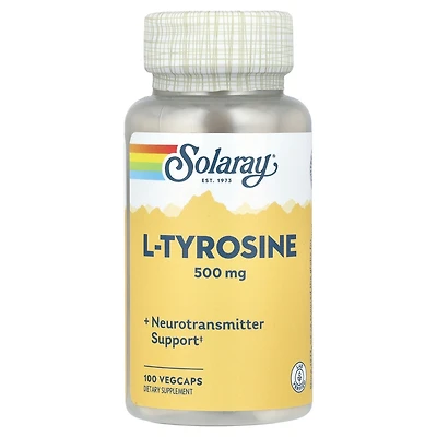 Solaray L-Tyrosine 500 mg - 100 VegCaps